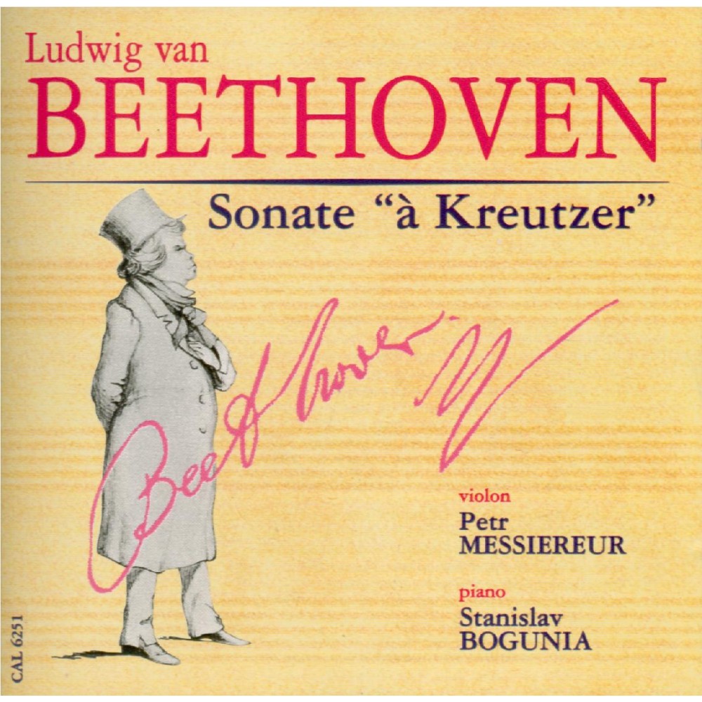 BEETHOVEN - Messiereur - Sonate pour violon et piano n°9 op.47 'Kreutzer